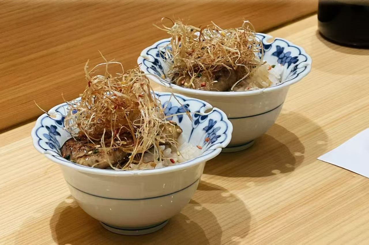 鮨隐寿司鳗鱼玉子饭